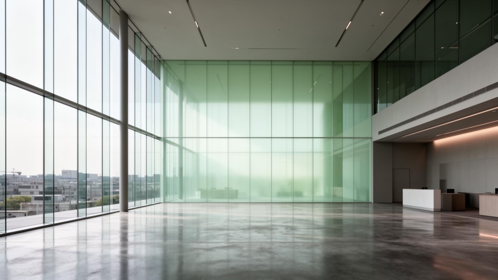 Modern commercial facility interior